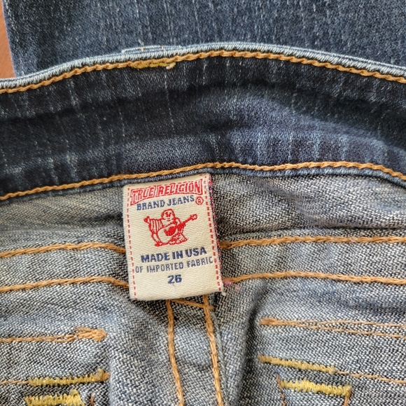 True Religion Denim Jeans! Size 26. - Picture 6 of 7